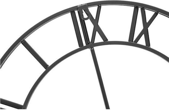 Ceas de Perete Antic Negru Ø47.5cm