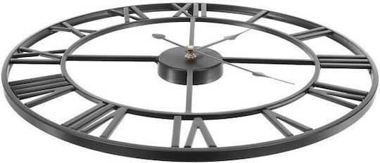 Ceas de Perete Antic Negru Ø47.5cm