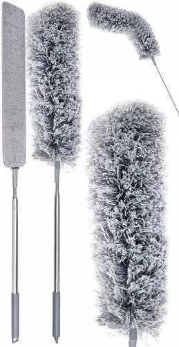 Telescopic Dust Brush Two Attachments