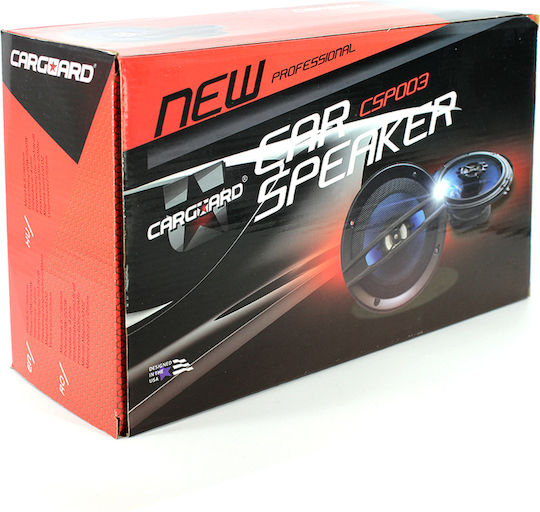 Carguard Комплект Автомобилни Говорители Коаксиални 6" с 110W RMS (2 Път)