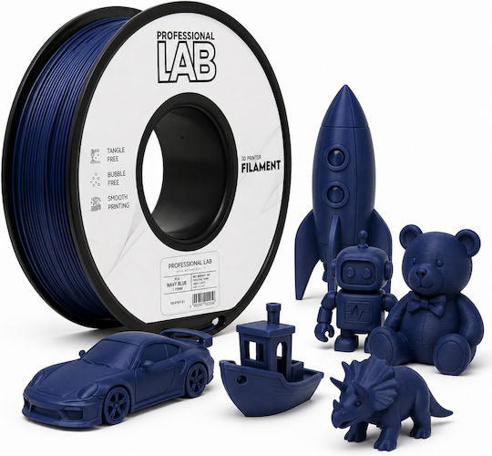 Pla Filament 3d Printer Professional Lab 1 Kg 1.75 Mm Navy Blue