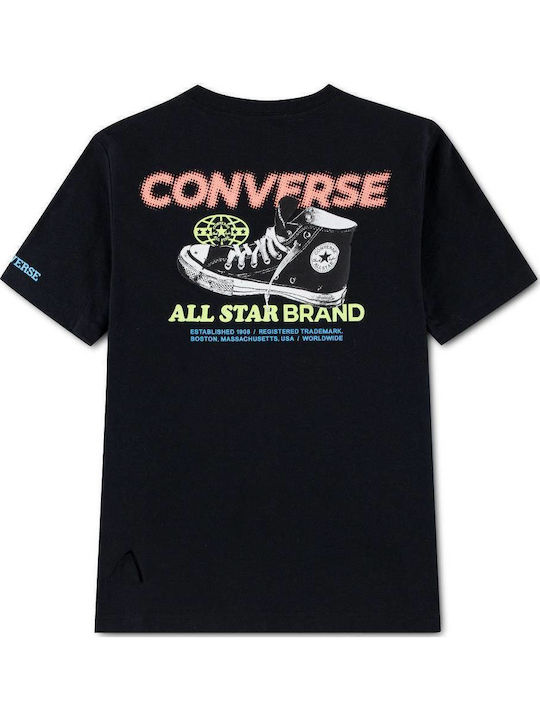 Converse Тениска Черна