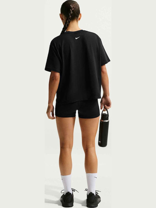 Pro Tricou Sport Dri-Fit Damă Negru