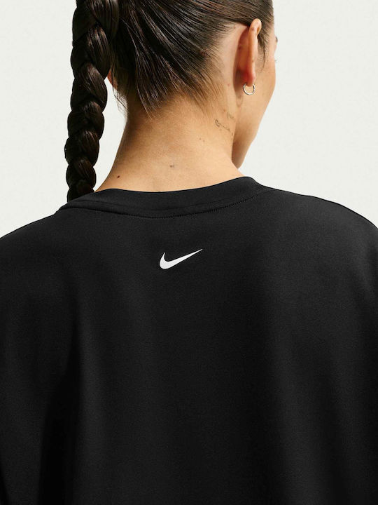 Pro Tricou Sport Dri-Fit Damă Negru