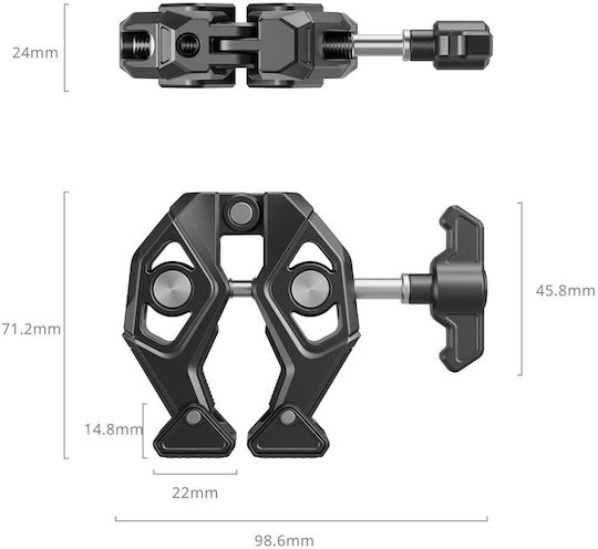 SmallRig Krabbenförmter Klemme