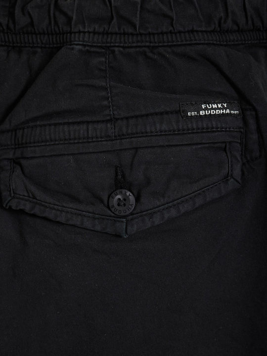 Men's Cargo Bermuda Black