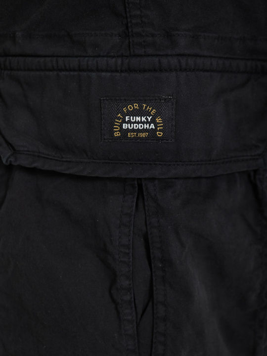 Men's Cargo Bermuda Black