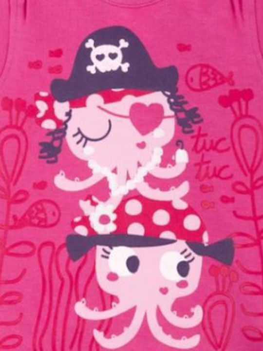 Kids Top Short-sleeved Love Pirate