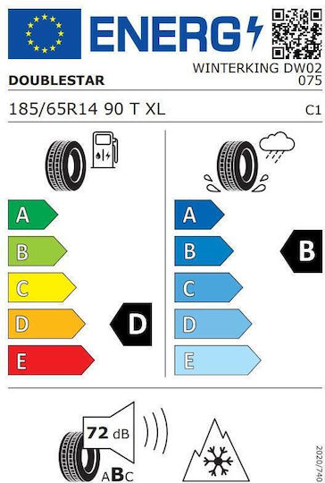 Double Star 185/65R14 90TT Winter Autoreifen