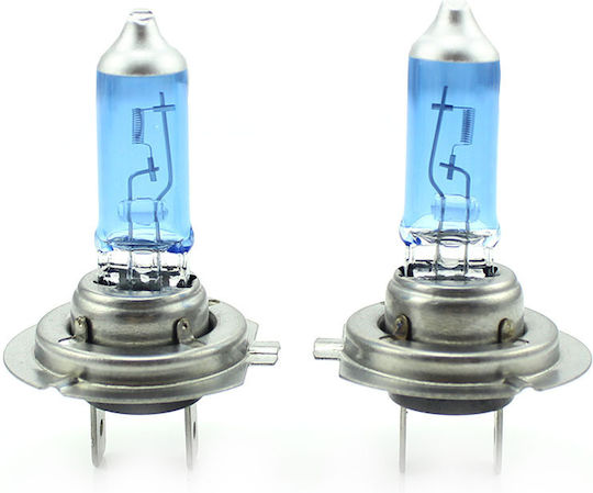 Halogen Autolampen H7 12V 55W +100% Helligkeit Scheinwerfer Set 2 Stück