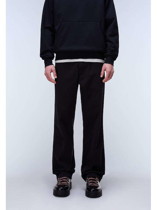 Chino Trousers in Relaxed Fit Black Beauty