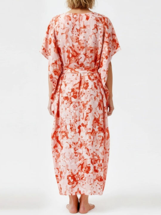 Summer Maxi Dress Coral