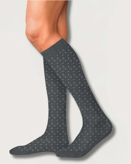 Christou 1910 Calf High Socks 15-20 mmHg Navy Blue