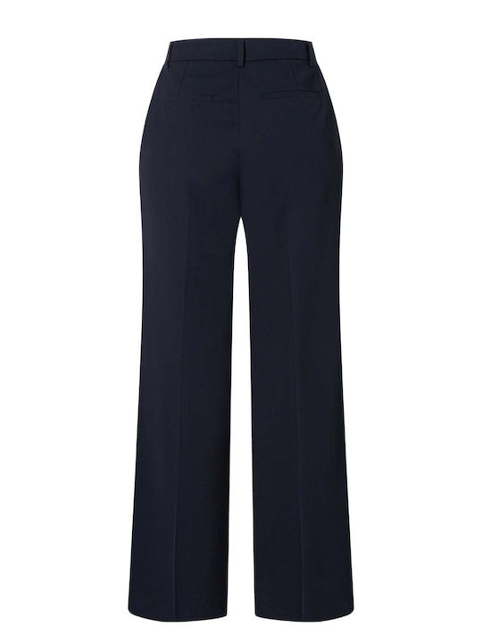 Women's Blue Suit in Straight Leg Style
