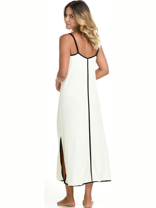 Zen Intimates Summer Women's Nightgown Cream