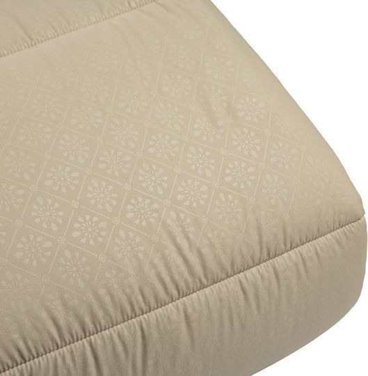Πάπλωμα Μονό με Γέμιση Microfiber 150x210εκ. Beige 300 GSM