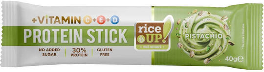 RiceUp Μπάρα με 30% Πρωτεΐνη & Γεύση Energy 40gr