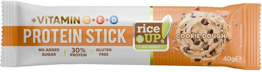 RiceUp Μπάρα με 30% Πρωτεΐνη & Γεύση Energy 40gr