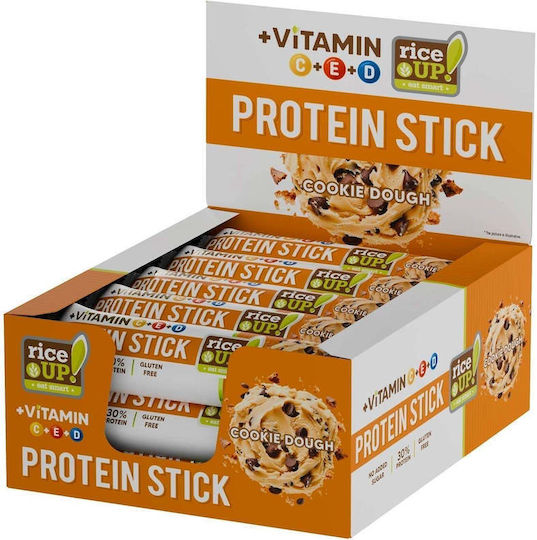RiceUp Bars With 30% Protein & Energy Flavour 15x40gr