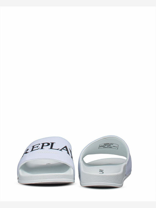 Flip Flops in White Colour