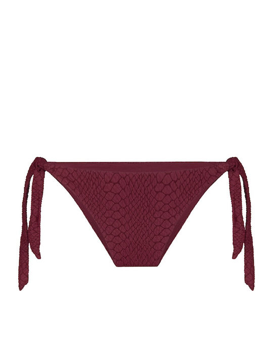 Bikini Slip Μπορντό