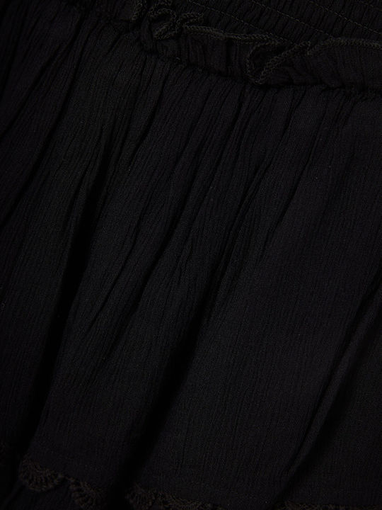 Mini Damenrock Schwarz FBL013-102-14-Black