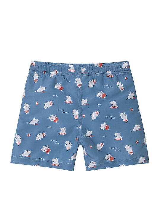 Tutete Sun Protection Hippos 1-2 Years Kids Swimwear Swim Shorts Blue