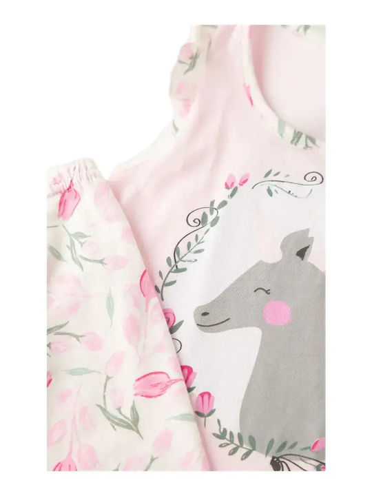 Minerva Kids Summer Pajama Pink Magical Dream