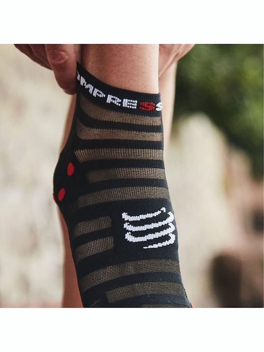 Compressport Racing Ultralight Low Running Socks Black 1 Pair