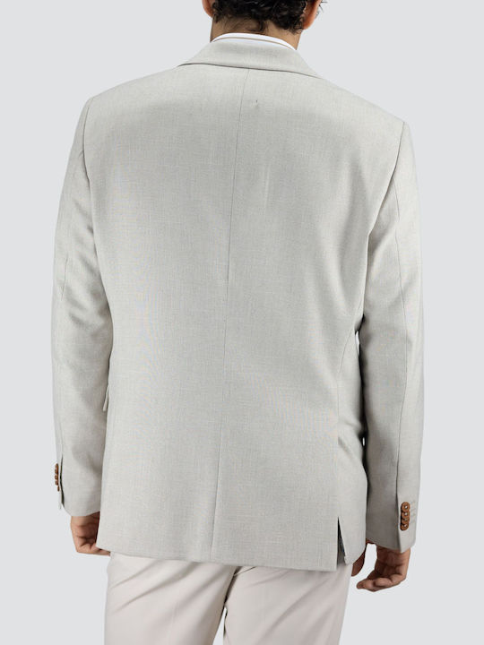 Herrenanzugjacken mit Regelmäßiger Passform Beige