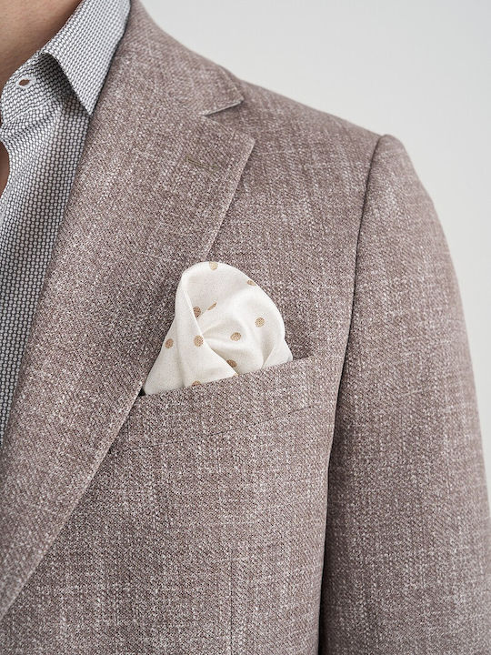 Men’s Beige Suit Jacket