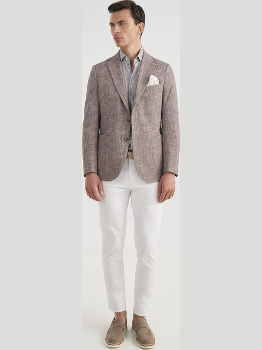 Men’s Beige Suit Jacket