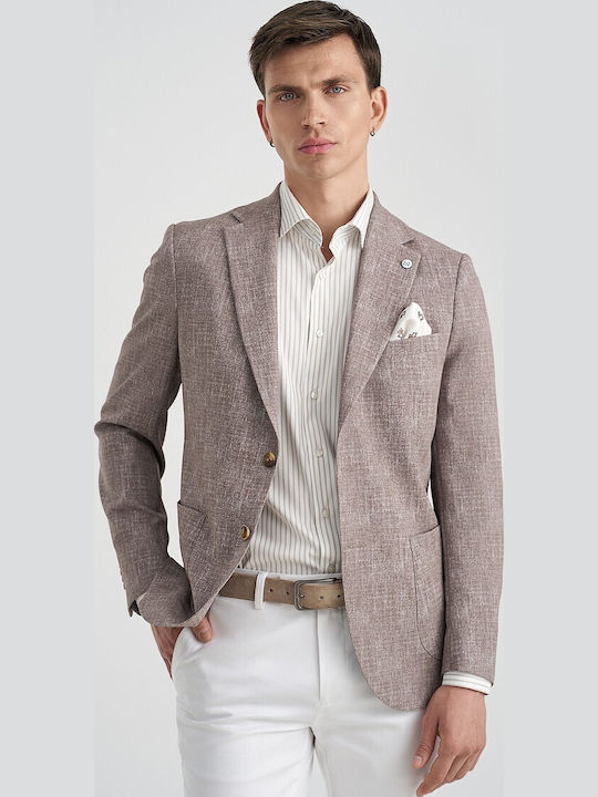 Men’s Beige Suit Jacket