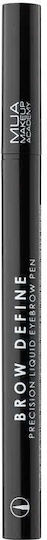 MUA Brow Define Stilou pentru Sprâncene Negru 0.5ml