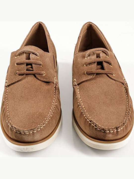 Leather Men's Casual Brown Shoes