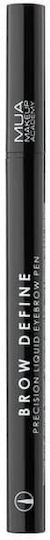MUA Brow Define Pen for Eyebrows Black 0.5ml