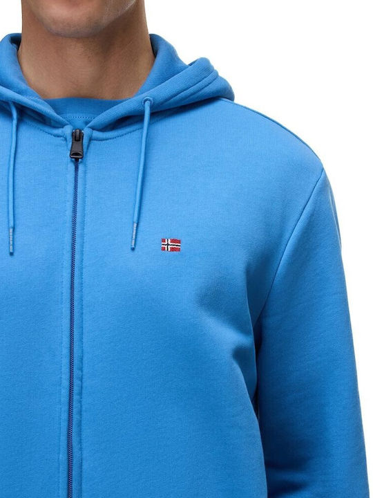 Balis Hoodie Cardigan Blue