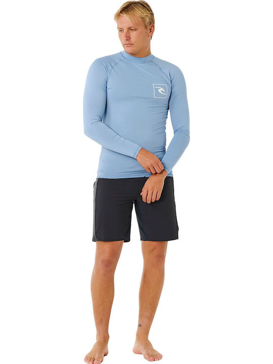 Rip Curl Upf UPF 50 Ανδρική Μακρυμάνικη Αντηλιακή Μπλούζα Μπλε
