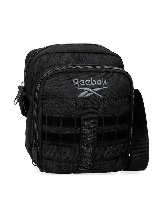 Herren Schulter / Crossbody Tasche Schwarz