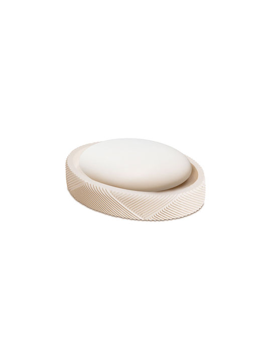 Seifenschale aus Beige Harz 4610008120684