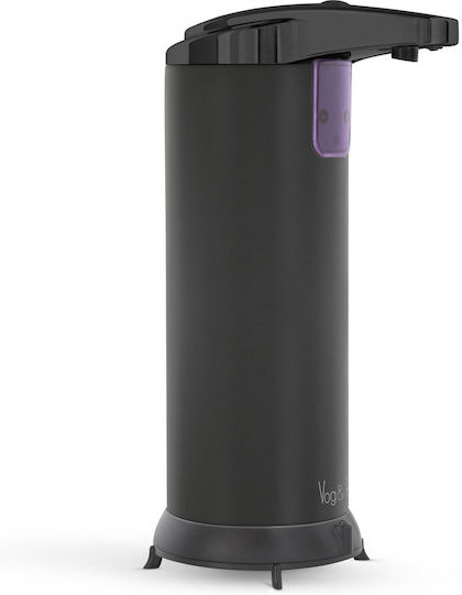 Dispenser Μεταλλικό με Αυτόματο Διανομέα Μαύρο 220ml
