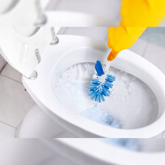 Vileda Metallische Toilettenbürste Badezimmer Silber