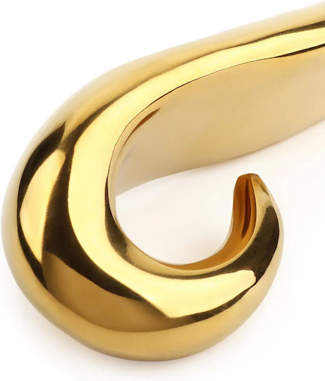 Steel Realistic Gold Dildo