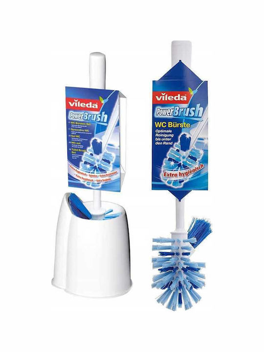 Vileda Metallische Toilettenbürste Badezimmer Silber