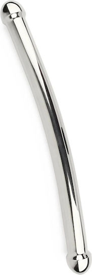 Steel Διπλό Dildo Ασημί