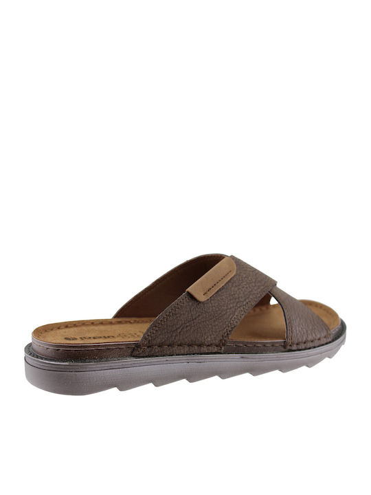 Anatomico Men's Sandals In Brown Colour