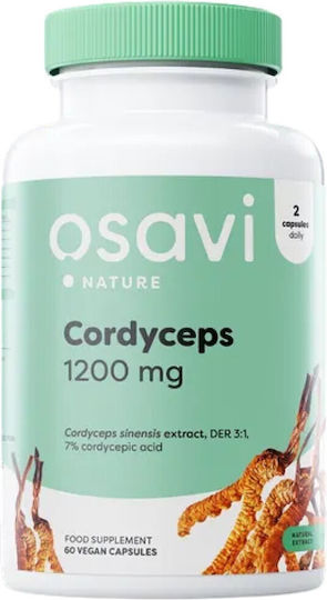 Osavi Nature Cordyceps 1200мг 60 капси