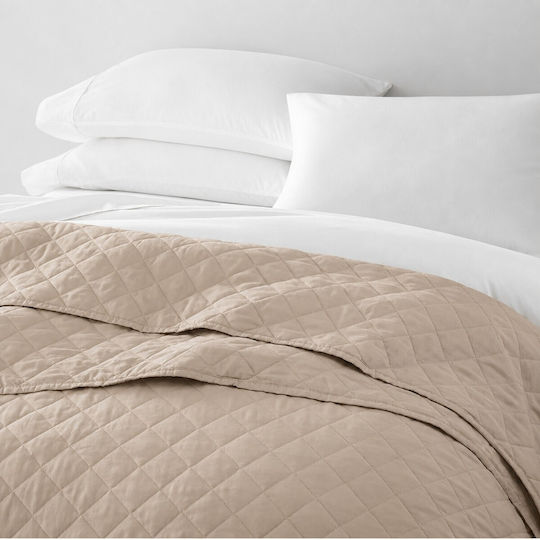 Astron Italy Hotel Bedspread Single M240xP160cm Beige