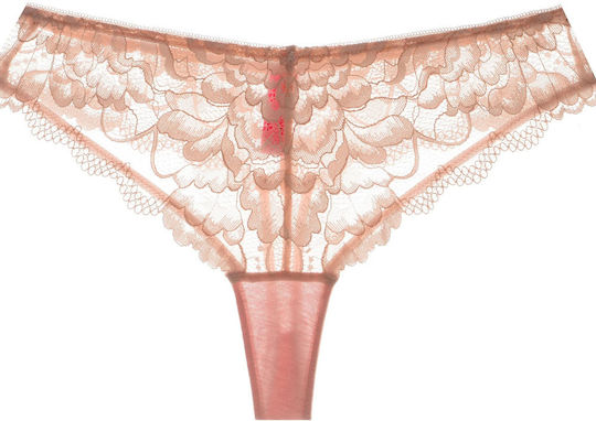 Polina Lace Floral Panty String Fit