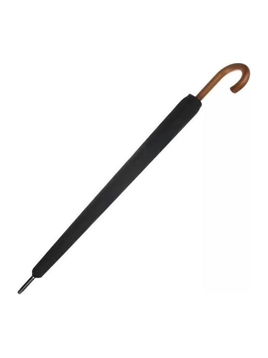 Umbrelă De Pluie Compactă Automată Neagră